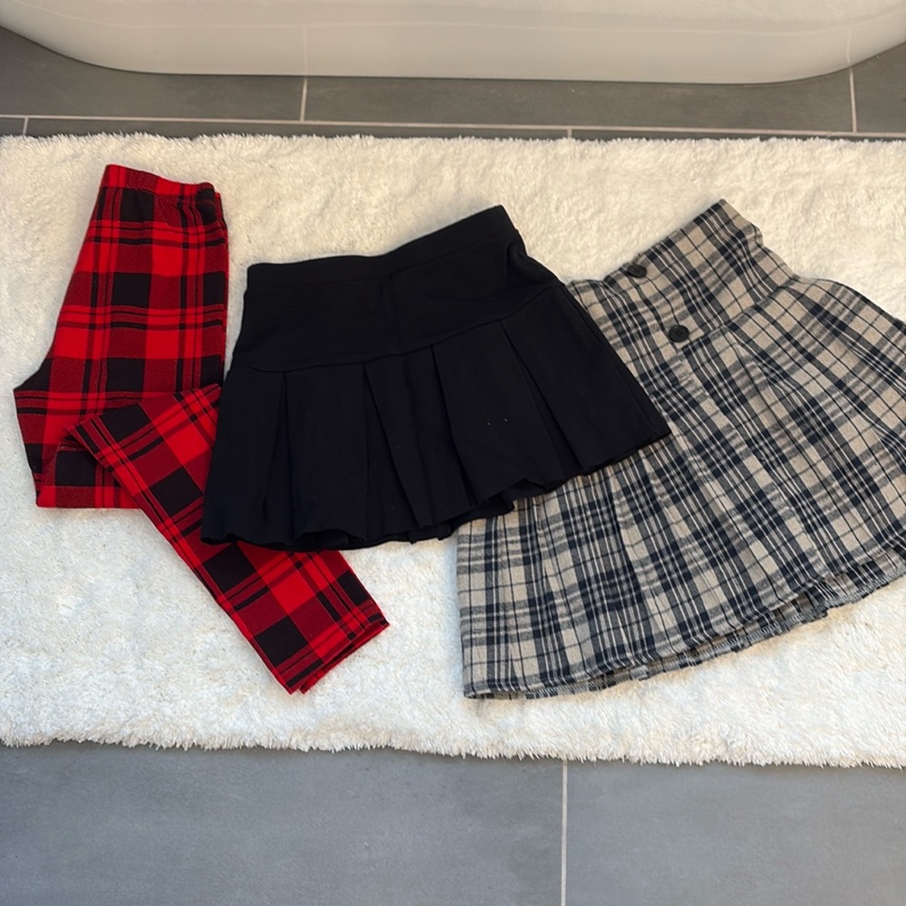 3 Piece Preppy Goth Bundle